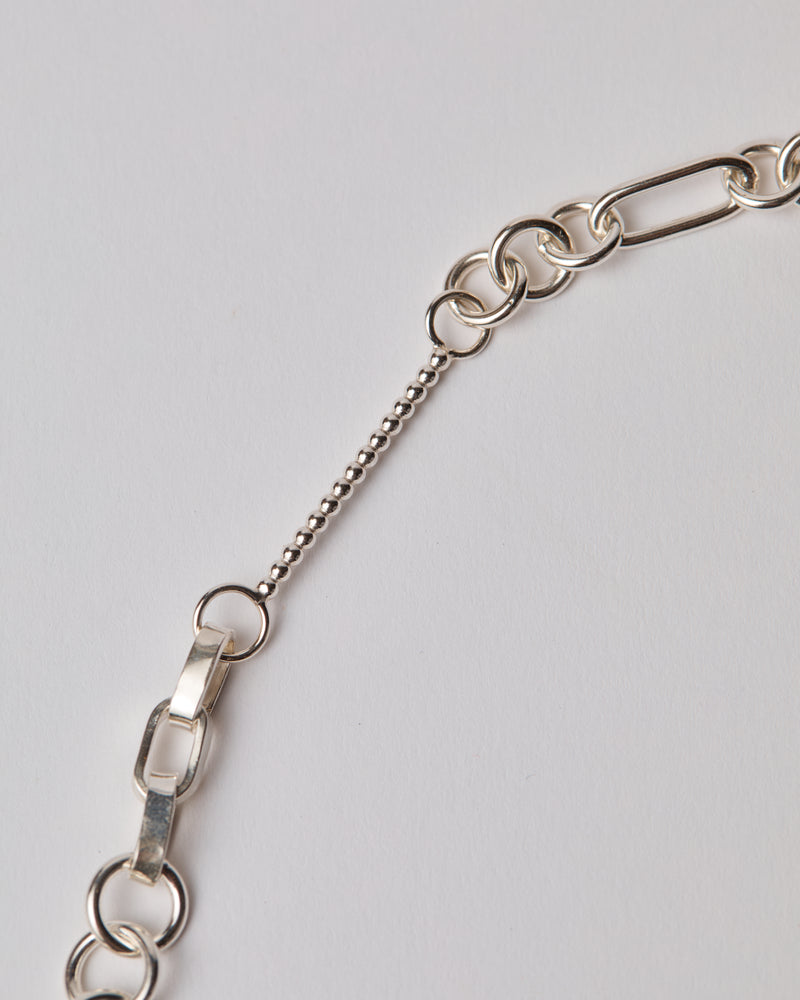 Bobby Corica — 'Liston's Locket' Silver & Glass Necklace