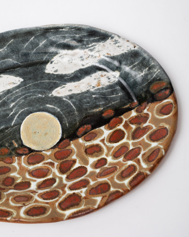 Issy Parker — 'Dragon Days', Sculptural Ceramic Dish