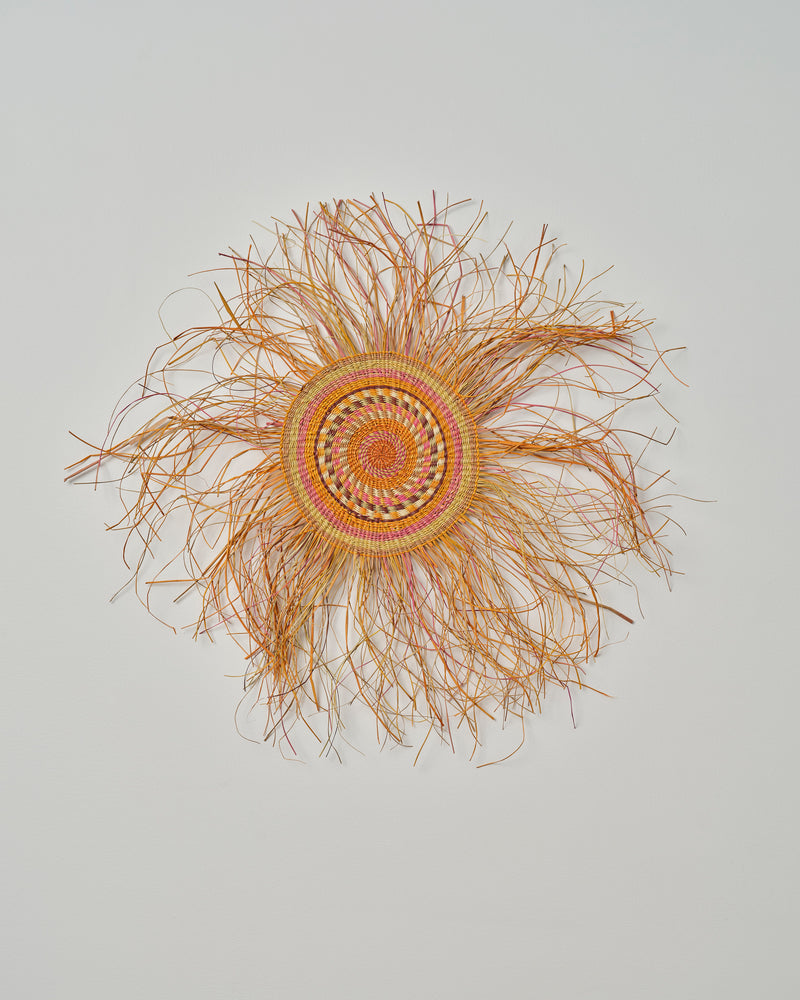 Delvina Guymala– 'Marebu (Woven Pandanus Mat)', Wall Hanging