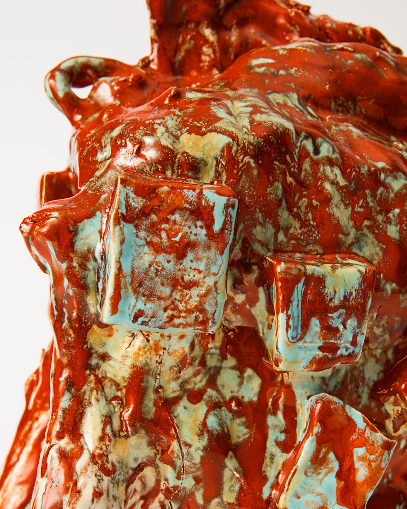 Remy Faint — 'Reincarnation, two-legged' Sculptural Vessel, 2023