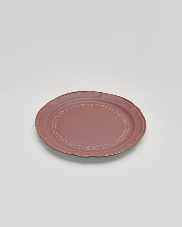 Yen Qin —  'Nyonya Plate' in Peony Pink