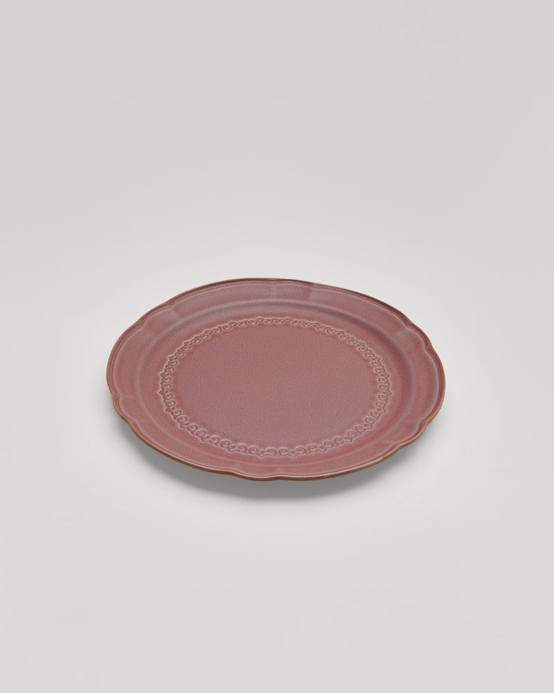 Yen Qin —  'Nyonya Plate' in Peony Pink