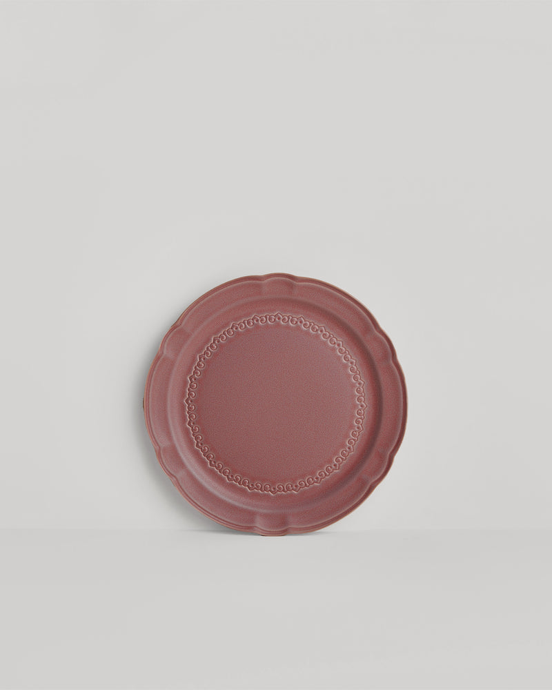 Yen Qin —  'Nyonya Plate' in Peony Pink