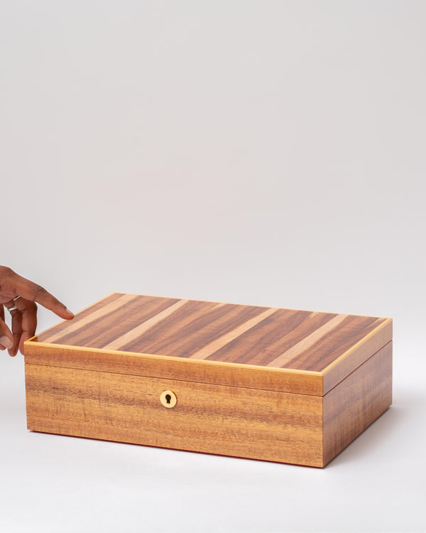 Anton Gerner — Timber 'Jewellery Box I' in Tasmanian Blackwood
