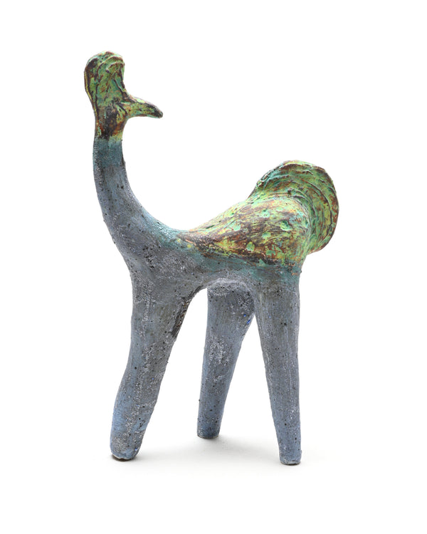 Lilach Mileikowski — 'In Canaanite Land' in Blue and Green, Sculpture, 2025