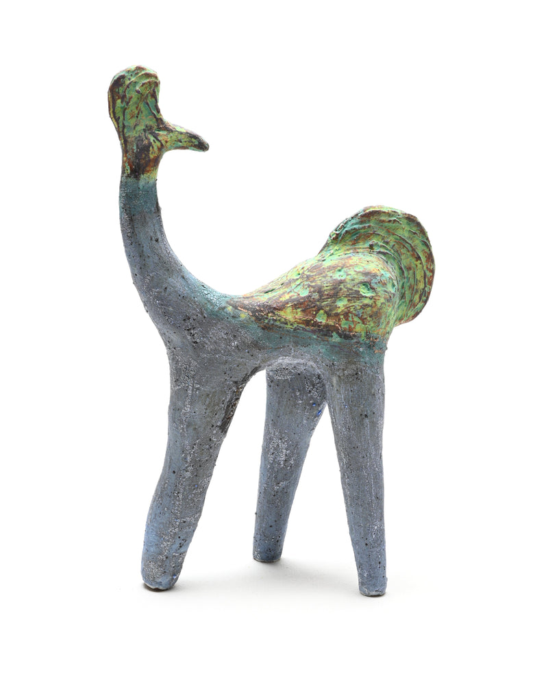 Lilach Mileikowski — 'In Canaanite Land' in Blue and Green, Sculpture, 2025