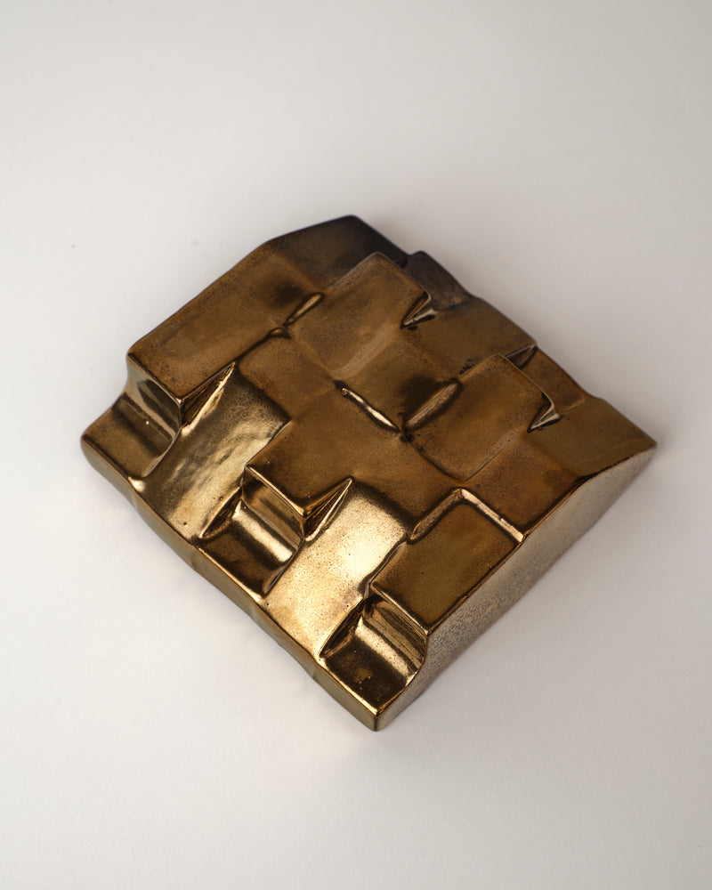 Ella Reweti — 'Observation City #2' Sculpture in Bronze