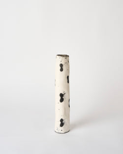 Lia Klugman — 'Naked and Raku Cylinder #13' Sculptural Vessel, 2024