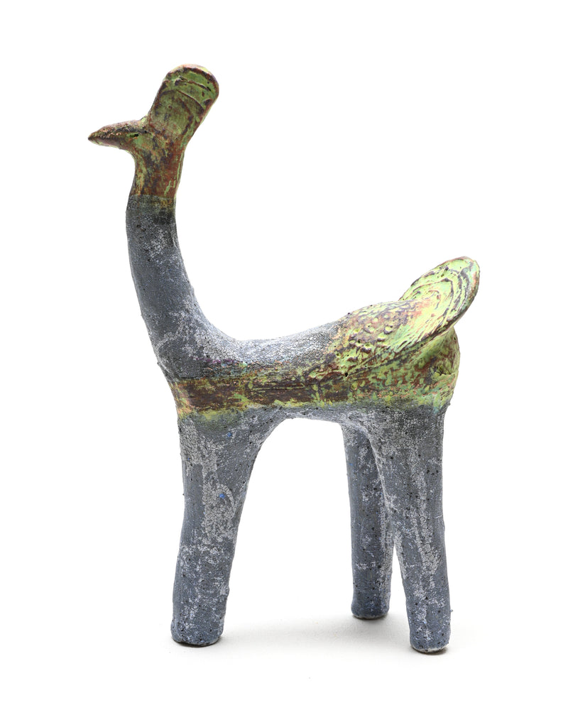 Lilach Mileikowski — 'In Canaanite Land' in Light Blue and Green, Sculpture, 2025