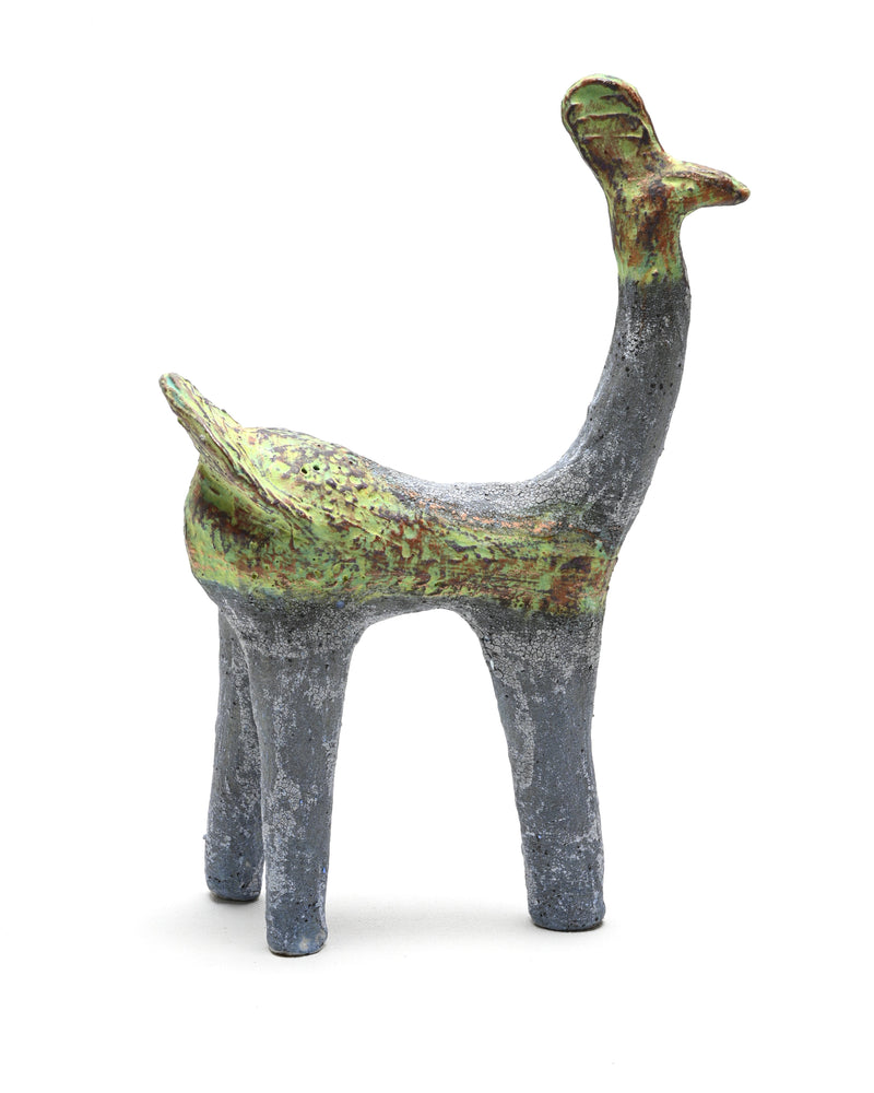 Lilach Mileikowski — 'In Canaanite Land' in Light Blue and Green, Sculpture, 2025