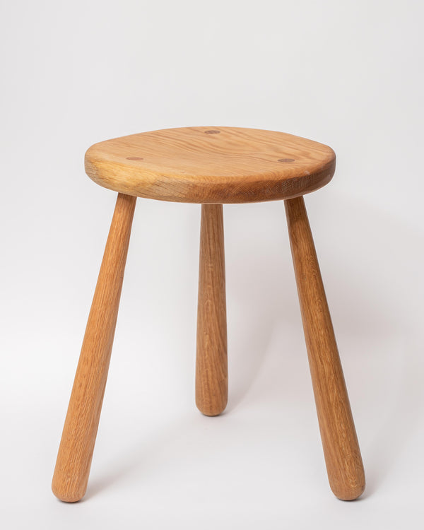 Clare Hermon — Wooden 'Story Telling' Stool #2, 2024