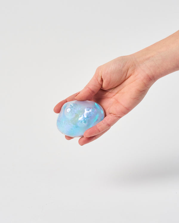 Katherine Hubble — 'Lustre Series',  Shell Brooch in Light Blue