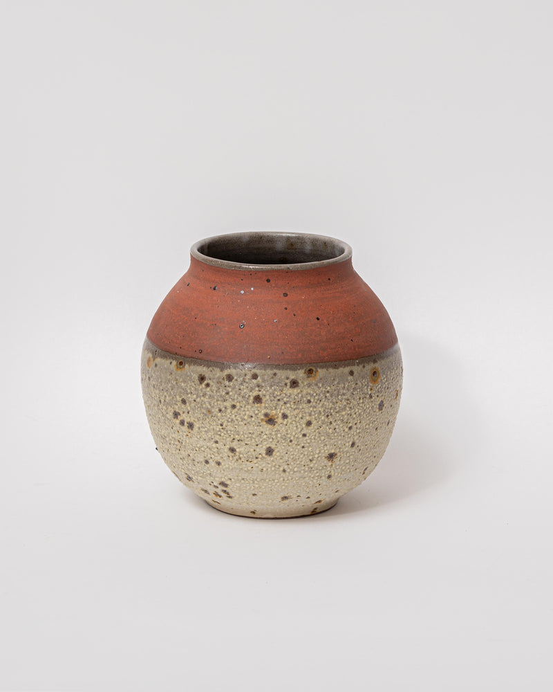 Christopher Plumridge  — Terracotta Moon Jar Vase