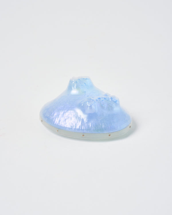 Katherine Hubble — 'Lustre Series',  Shell Brooch in Light Blue