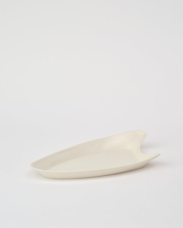 Emma Jimson — 'Eva' Narrow Serving Plate in Bone, 2024