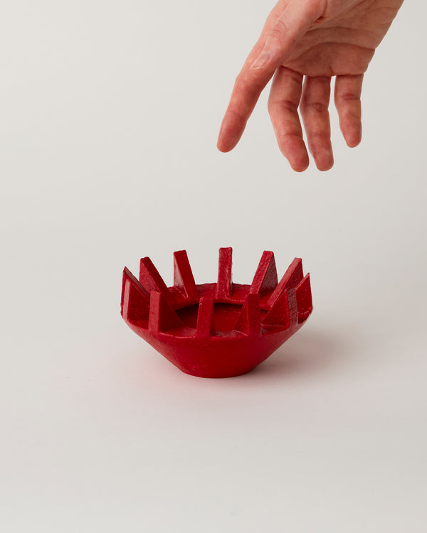 Theodosius Ng — 'Spike Catchall' Dish, in Red