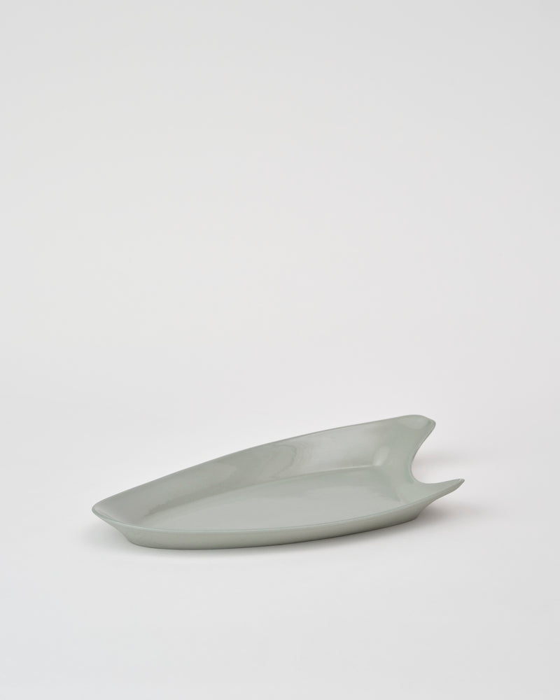 Emma Jimson — 'Eva' Narrow Serving Plate in Smoke, 2024