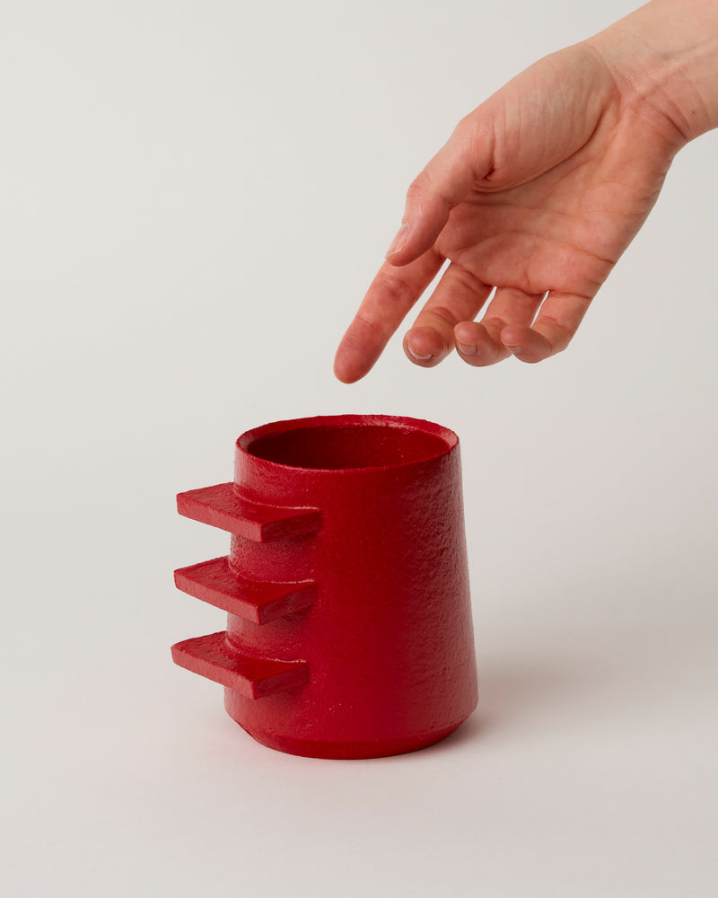 Theodosius Ng — 'Three' Tumbler, in Red