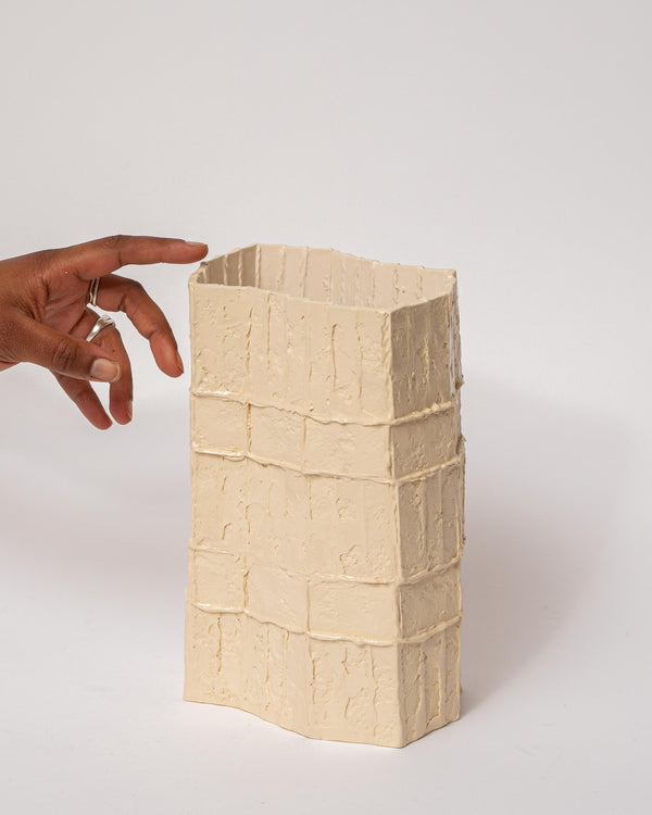 Lucy Tolan — Seamless Tile Vessel in Beige
