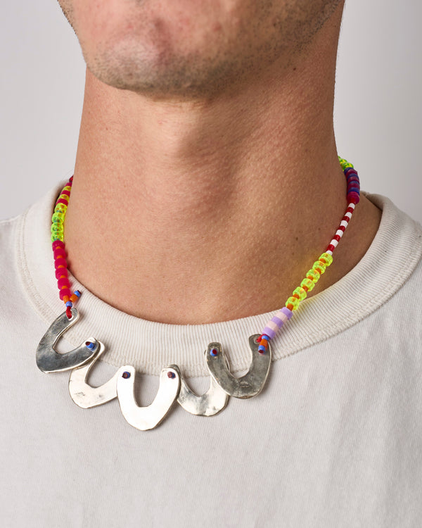 Christina Darras — Short 'Scribble Wiggle' Necklace