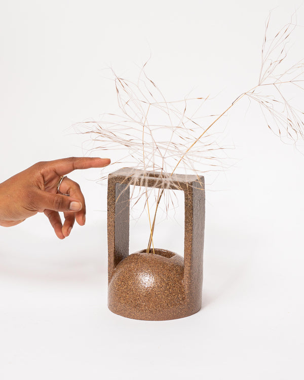 Clae Studio  — 'Window Vessel ', in Umber
