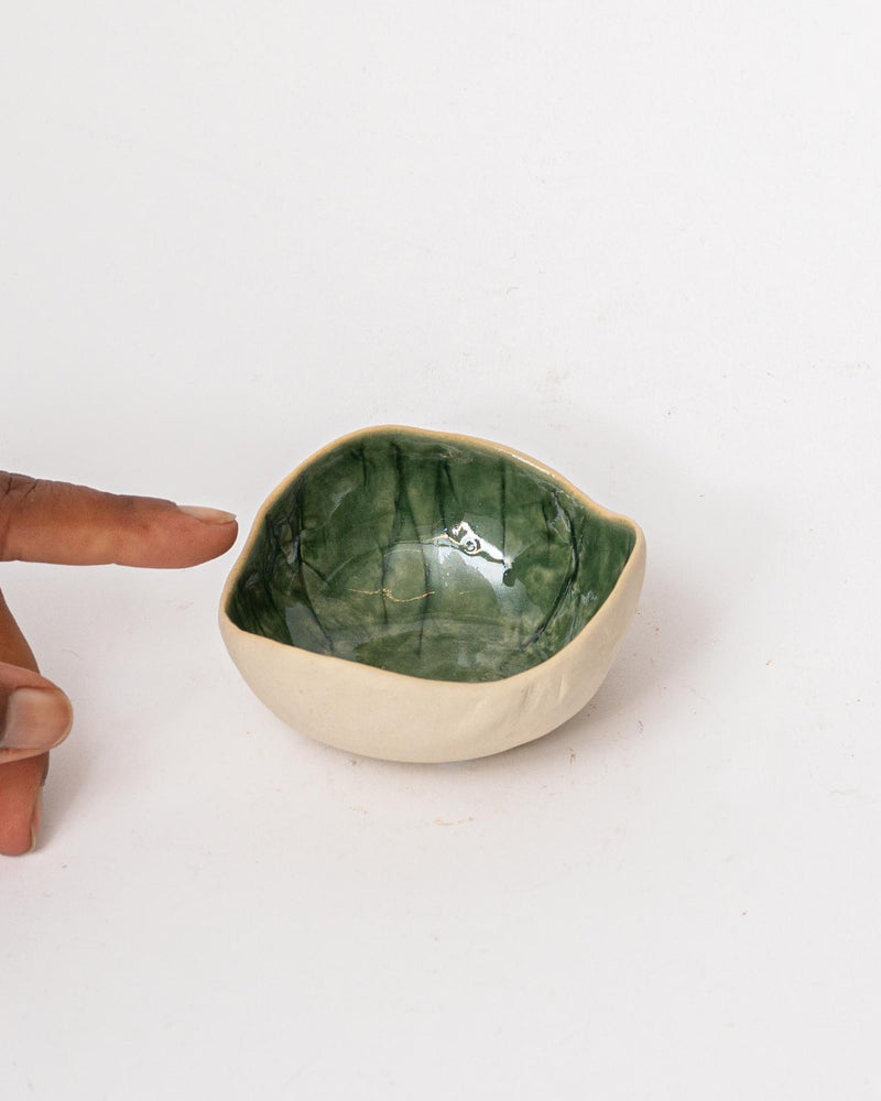 Tracy Muirhead —  Small 'Pebble Bowl' in Green