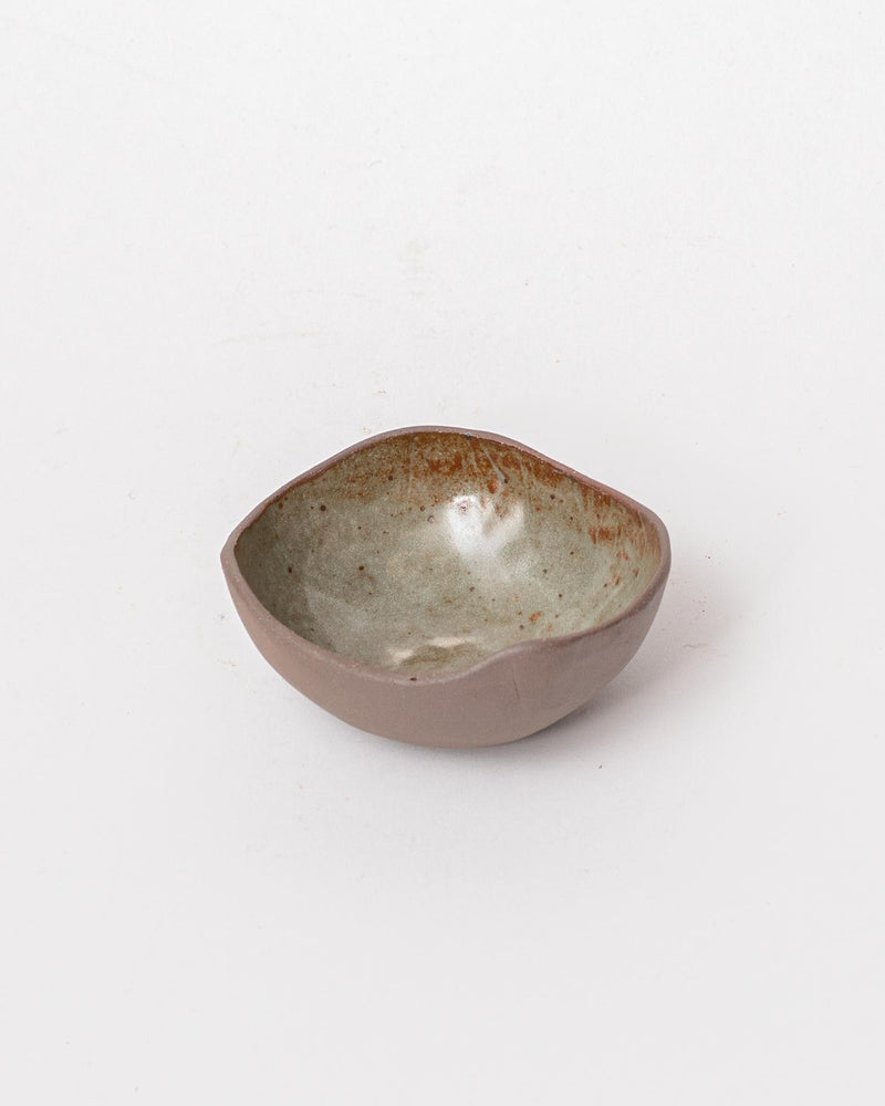 Tracy Muirhead —  Smallest 'Pebble Bowl' in Muted Grey Burnt Earth
