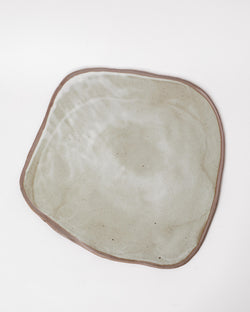Tracy Muirhead —  Extra Large 'Flat Platter' in Muted Grey