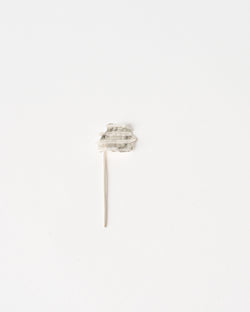 Emily O'Brien – 'Chip on the Shoulder', Small Pin in Silver