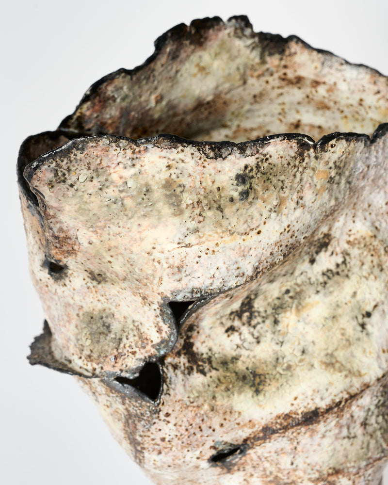 Julienne Lewis — Large 'Fallout Series', Sculptural Vessel #41