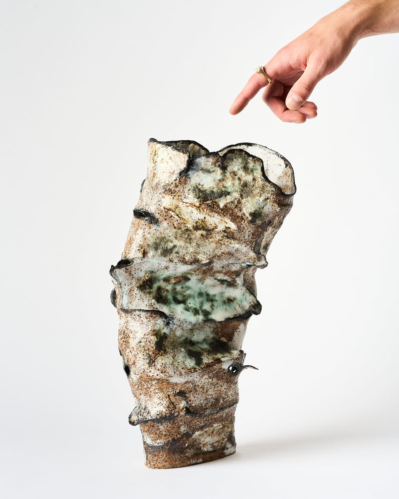 Julienne Lewis — Large 'Fallout Series', Sculptural Vessel #40