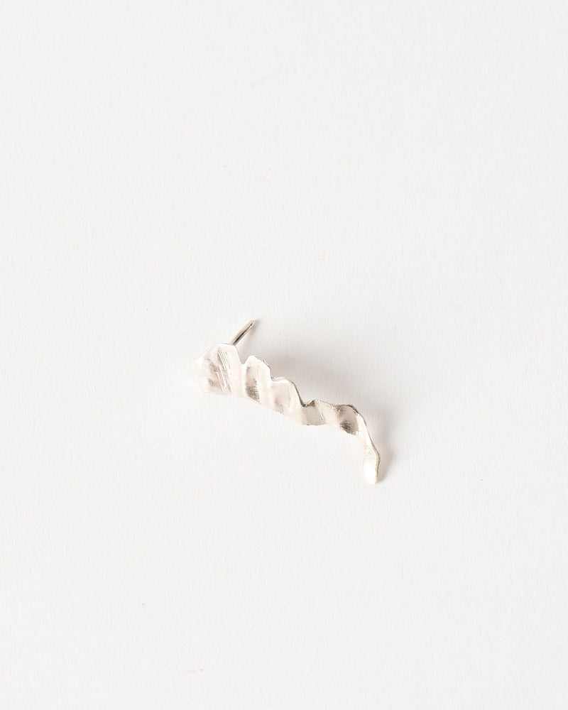 Emily O'Brien – 'Cheap as Chips' Earring in Silver