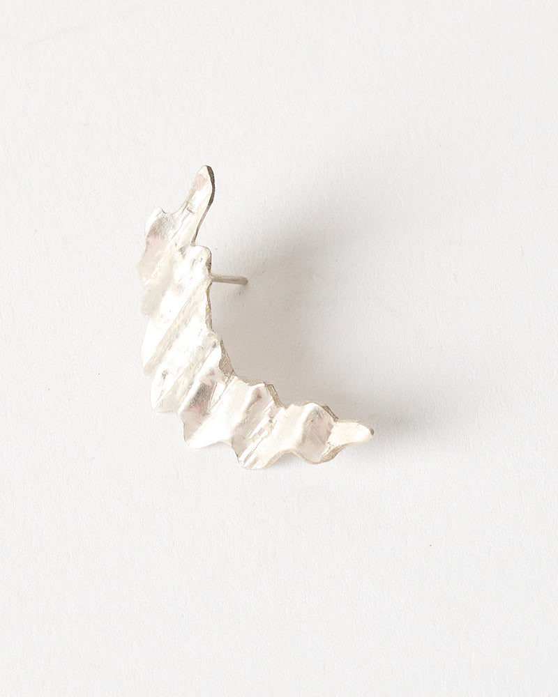 Emily O'Brien – 'Cheap as Chips' Earring in Silver