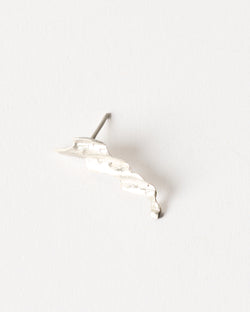 Emily O'Brien – 'Cheap as Chips' Earring in Silver