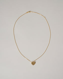 ZIPEI — 'Written in Heart ' Necklace in Gold