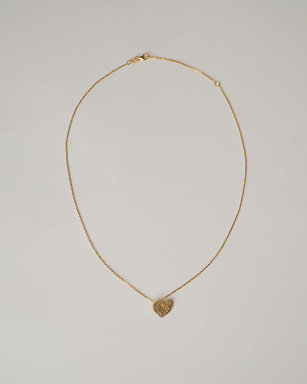 ZIPEI — 'Written in Heart ' Necklace in Gold