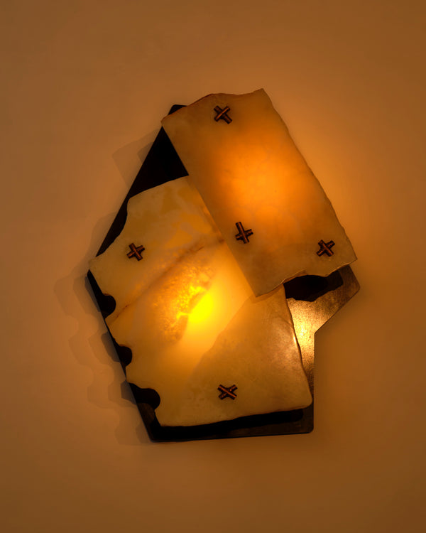 Marlo Lyda  – Double 'Fragments' Wall Light, 2024