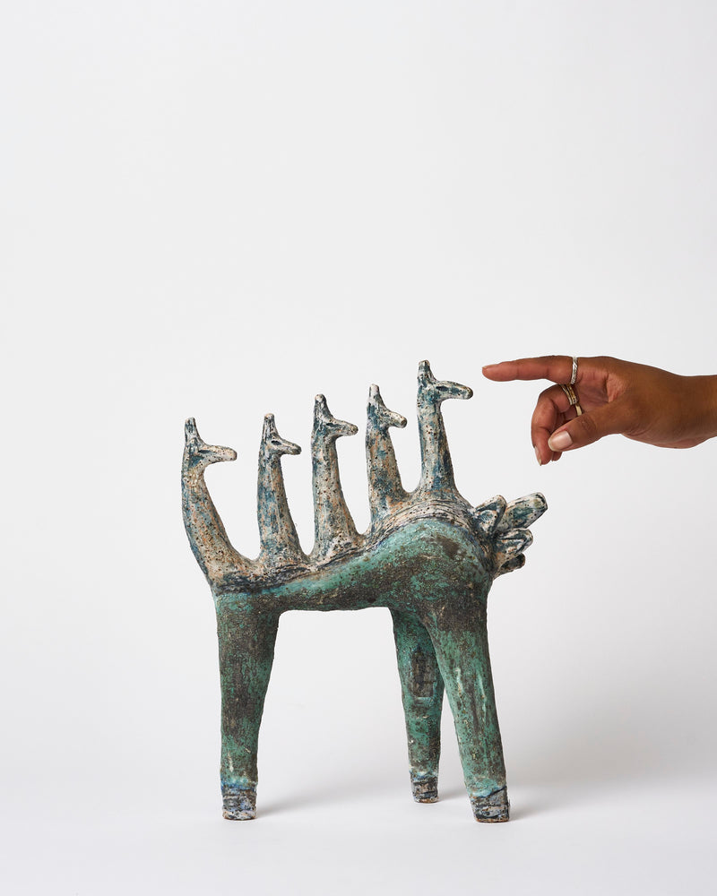 Lilach Mileikowski — 'Canaanite Tribe #2' Sculpture, 2024