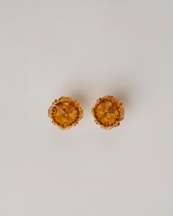 Kath Inglis  — 'Doily Stud - Orange' Earrings