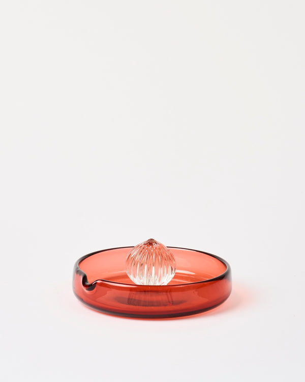 Alexandra Hirst — 'Orange Juicy Bowl' Hand Blown Glass