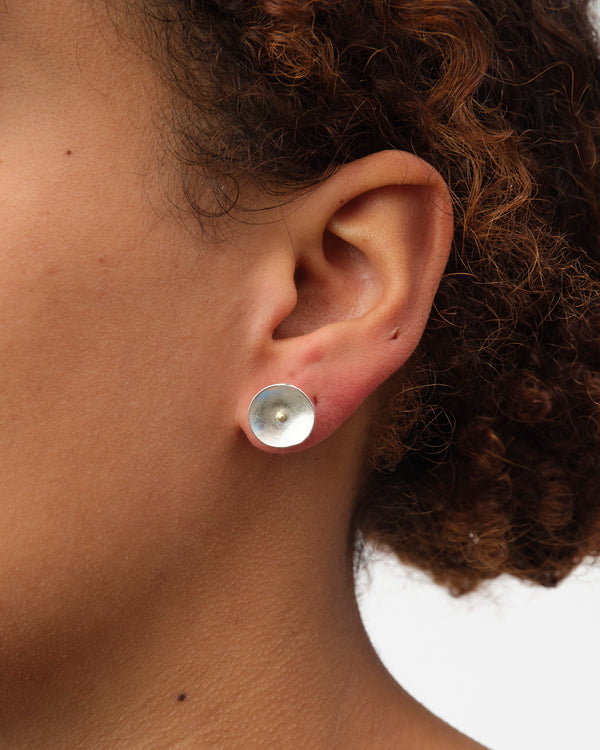 Shimara Carlow — Small 'Lunar' Stud Earrings