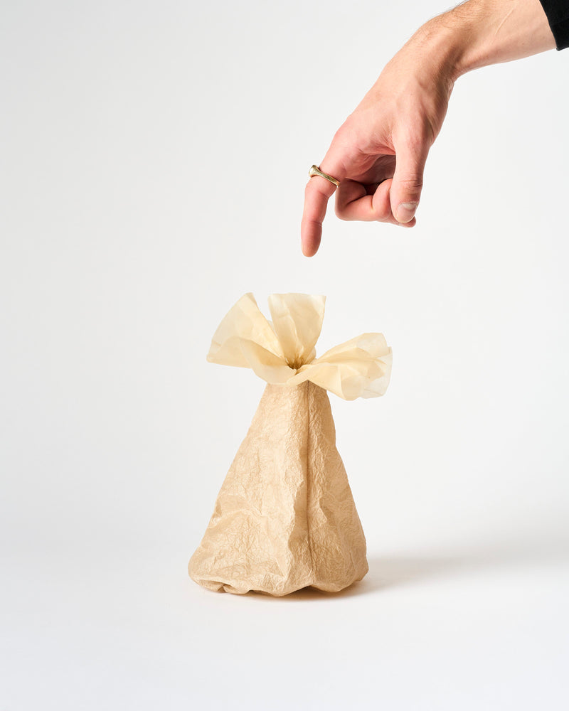 DNJ Paper – 'Medium Gathering' Vase in Camelia
