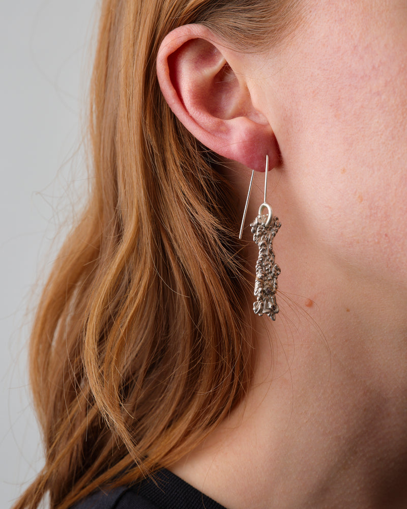 Sophie Quinn  — 'Spinel' Earrings in Sterling Silver