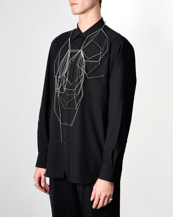 Inari Kiuru — 'The sound of a river in early spring', Neckpiece, 2025