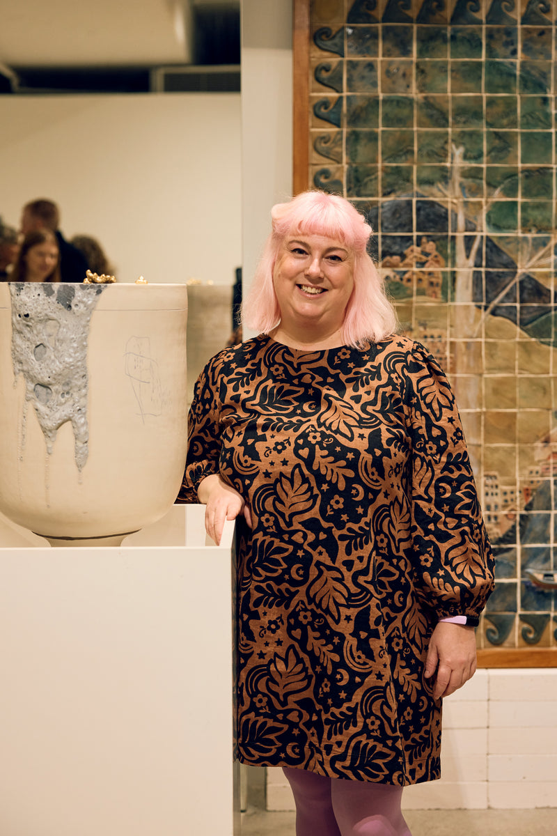 Steph Wallace — 'Unseen Landscape #1' Sculptural Vessel, 2025 — Second Prize
