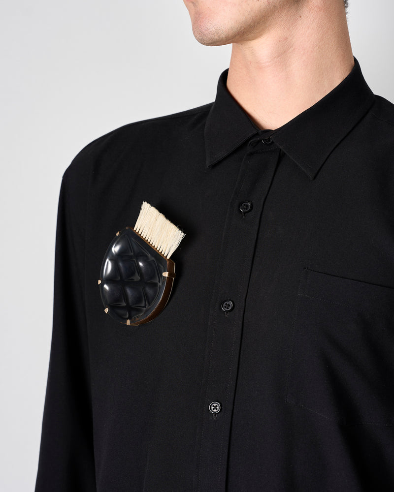 Anke Kindle – 'Quilted Scrubber' Brooch, 2021