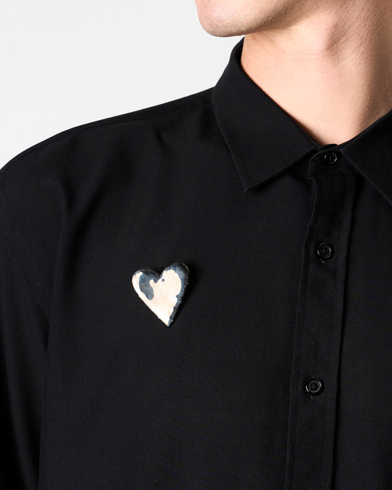 ZARIĆ Jewellery — 'LOVESICK' (Regular) Brooch in Steel