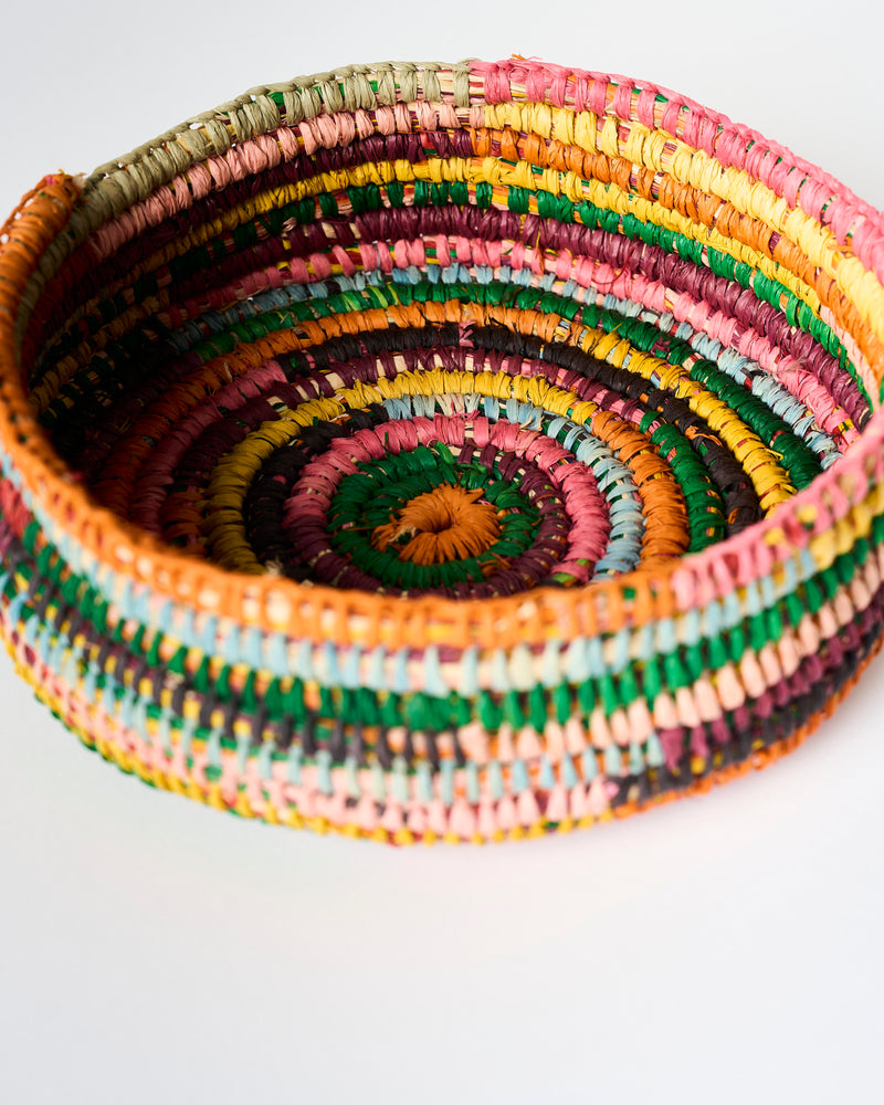 Aunty Patsy Doolan — 'Large Colourful Basket', (2025)