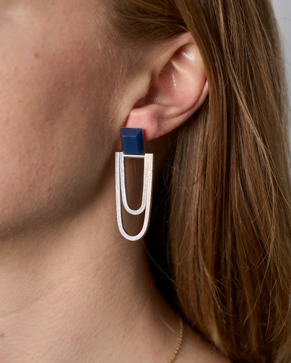 Lauren Trojkovic — 'Oval Drop' Earrings