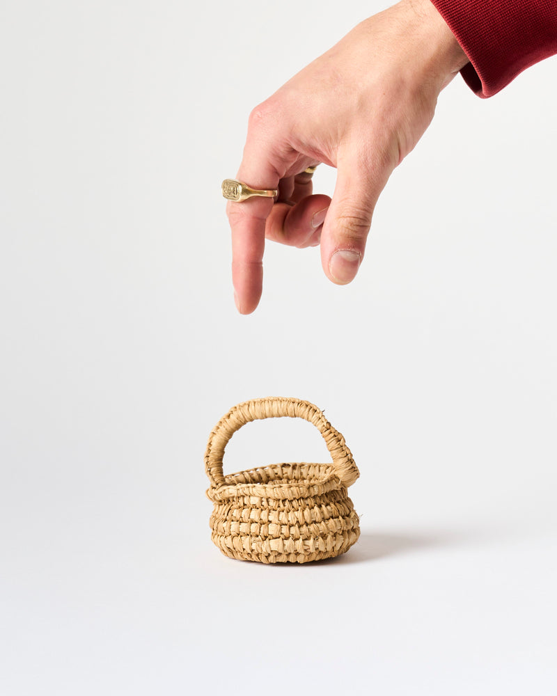 Aunty Patsy Doolan — 'Small Basket with Handle', (2025)